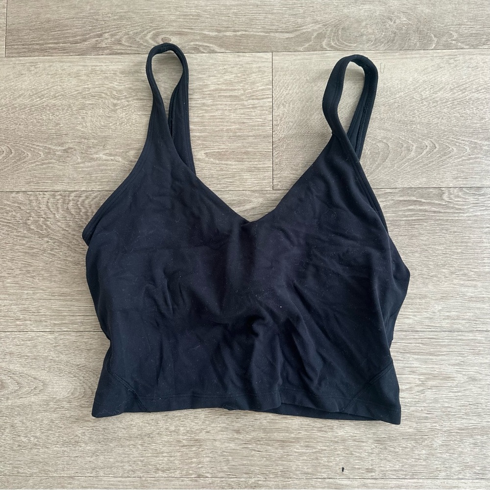 lululemon athletica Black Tank Top